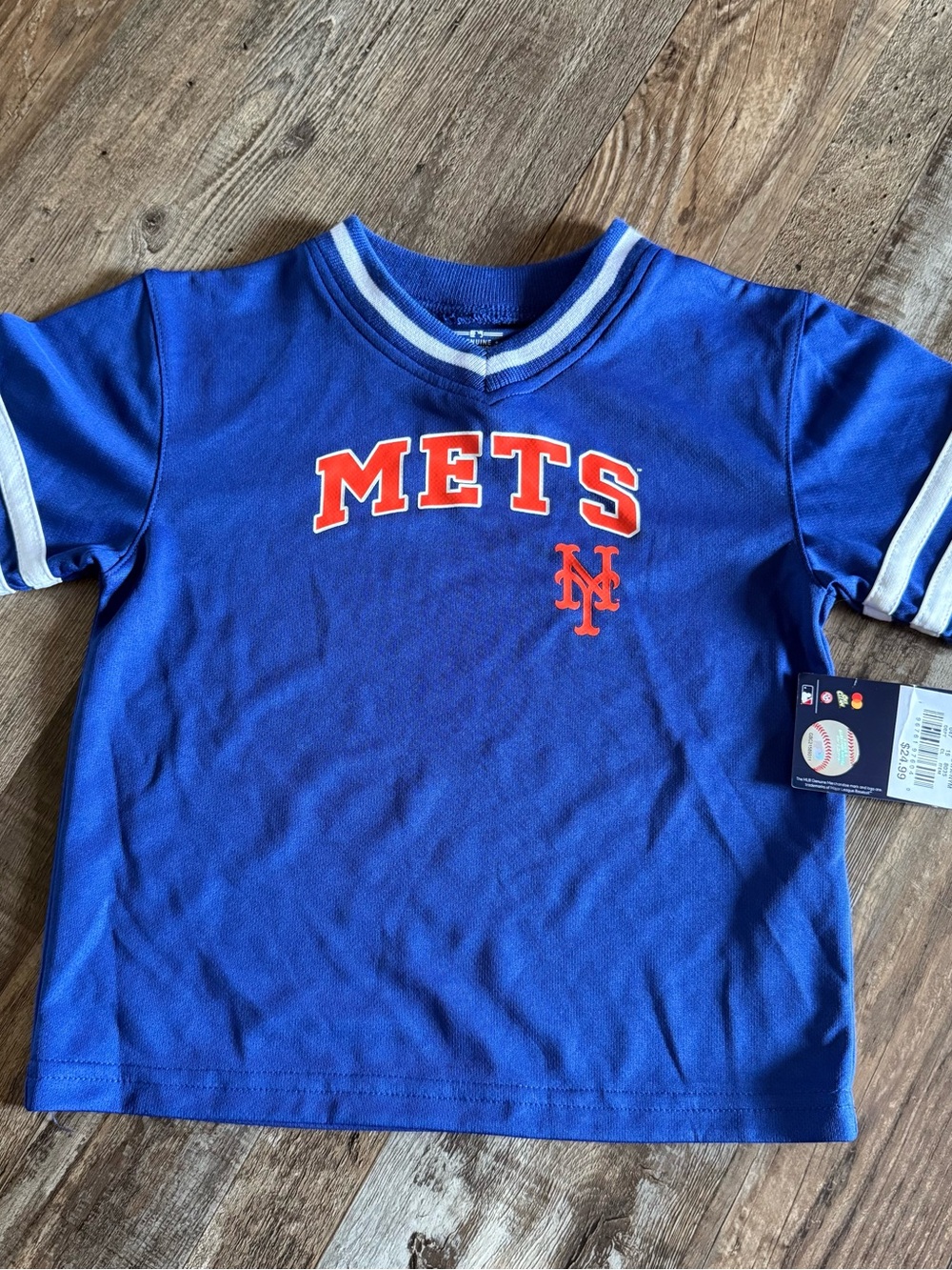 NWT Mets Jersey Tee 3t